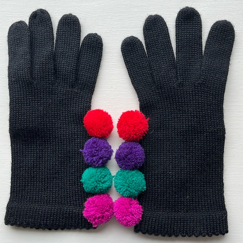 NWOT Adrienne Vittadini Vintage 80s Wool Gloves